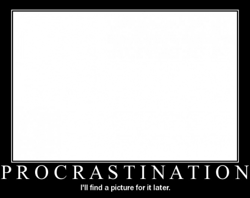 procrastination